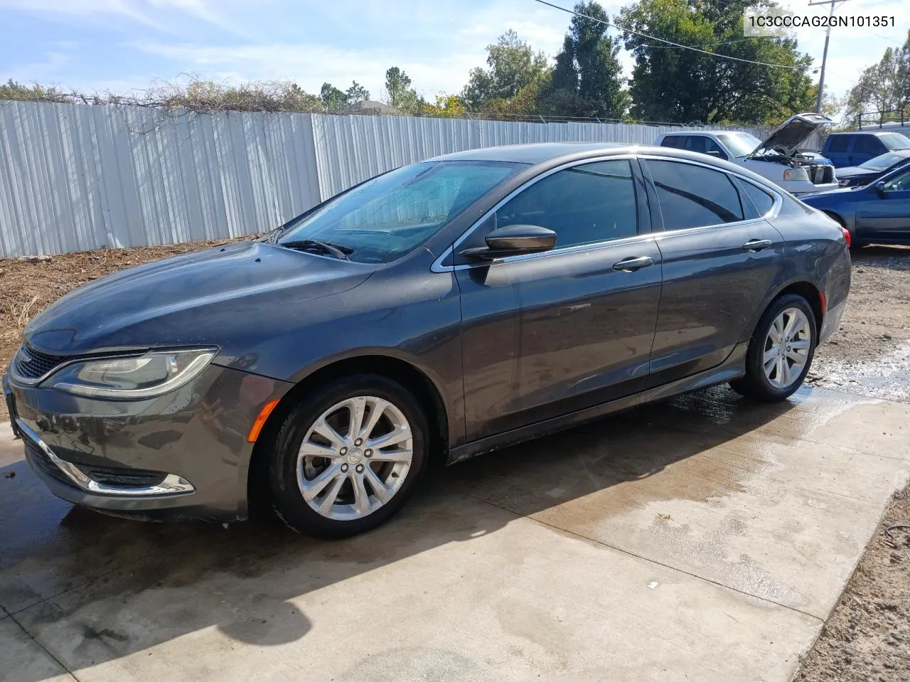 2016 Chrysler 200 Limited VIN: 1C3CCCAG2GN101351 Lot: 79909734