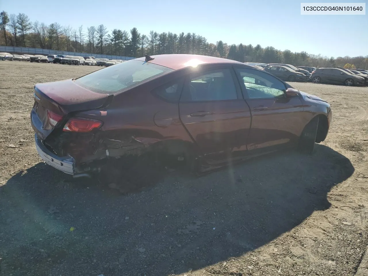 2016 Chrysler 200 S VIN: 1C3CCCDG4GN101640 Lot: 79973534