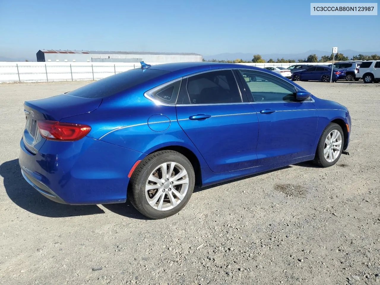 2016 Chrysler 200 Limited VIN: 1C3CCCAB8GN123987 Lot: 80163504