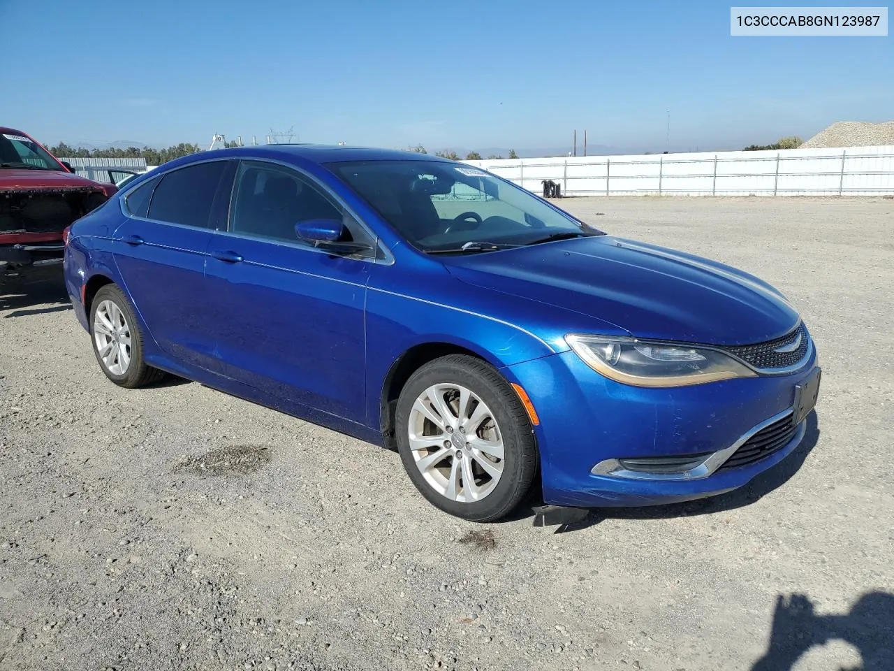 2016 Chrysler 200 Limited VIN: 1C3CCCAB8GN123987 Lot: 80163504