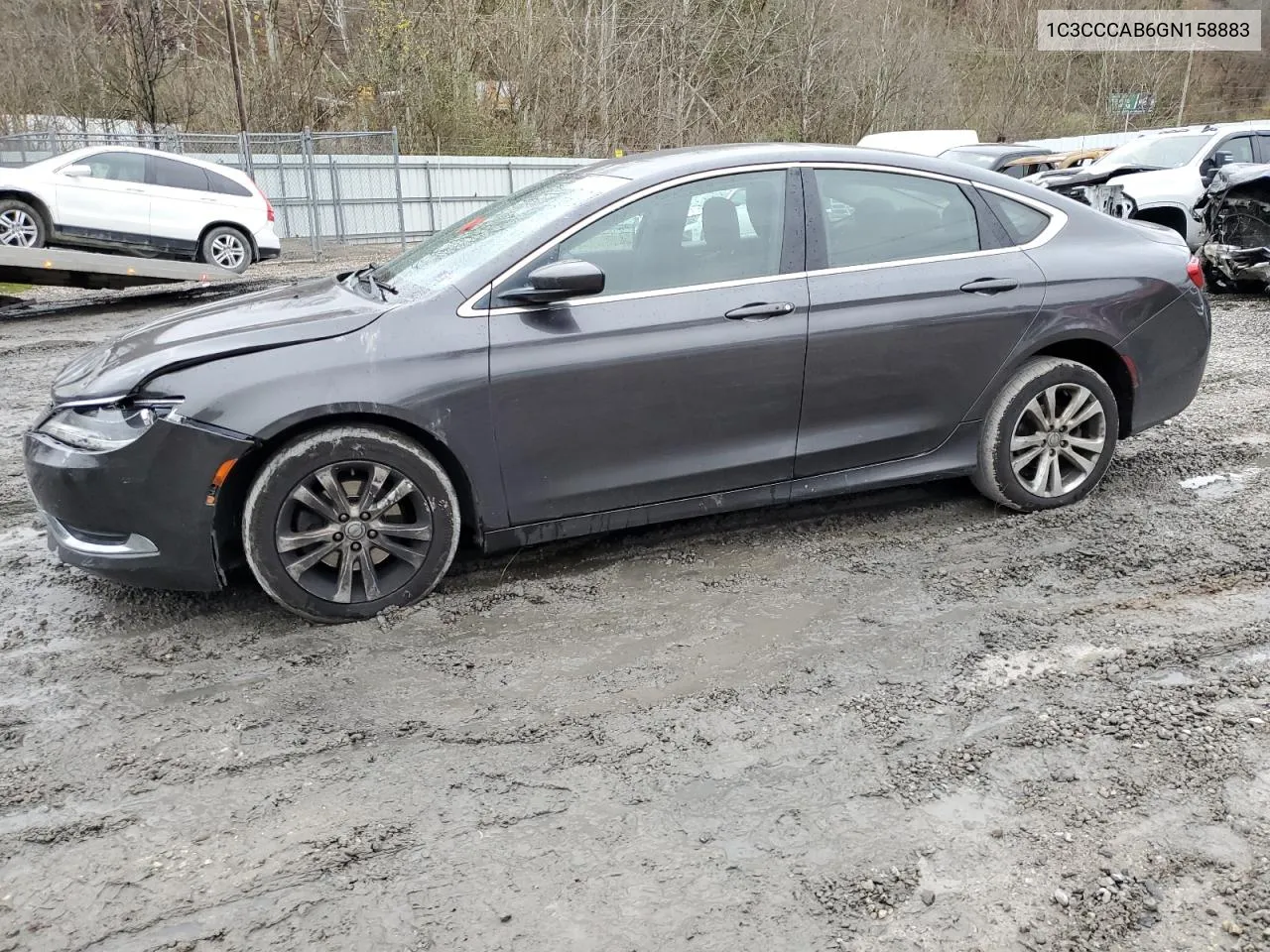 2016 Chrysler 200 Limited VIN: 1C3CCCAB6GN158883 Lot: 80473634