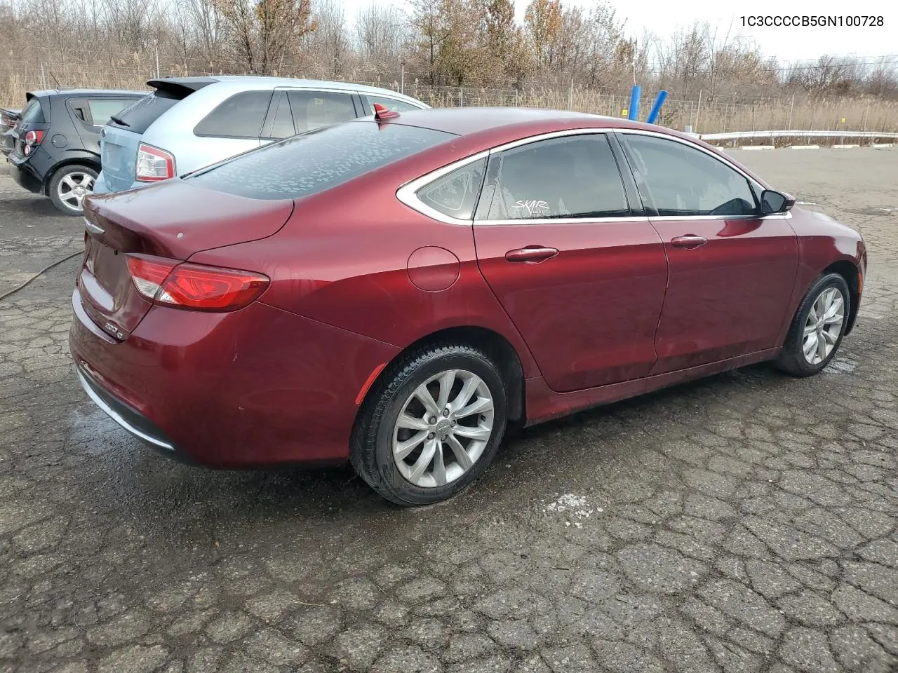 2016 Chrysler 200 C VIN: 1C3CCCCB5GN100728 Lot: 80563524