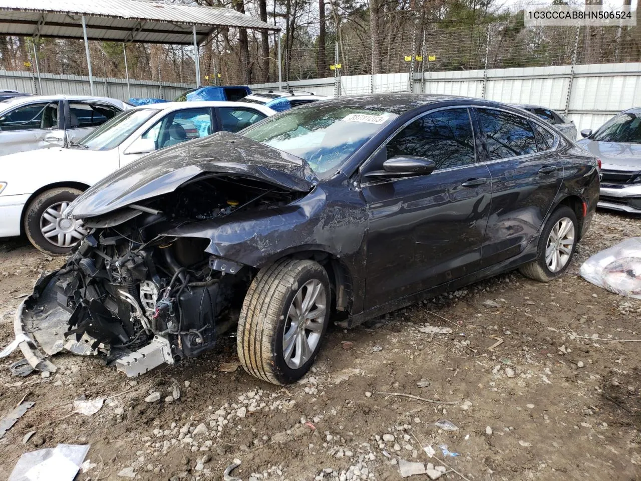 2017 Chrysler 200 Limited VIN: 1C3CCCAB8HN506524 Lot: 38731263