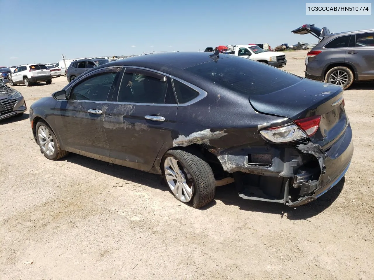 1C3CCCAB7HN510774 2017 Chrysler 200 Limited