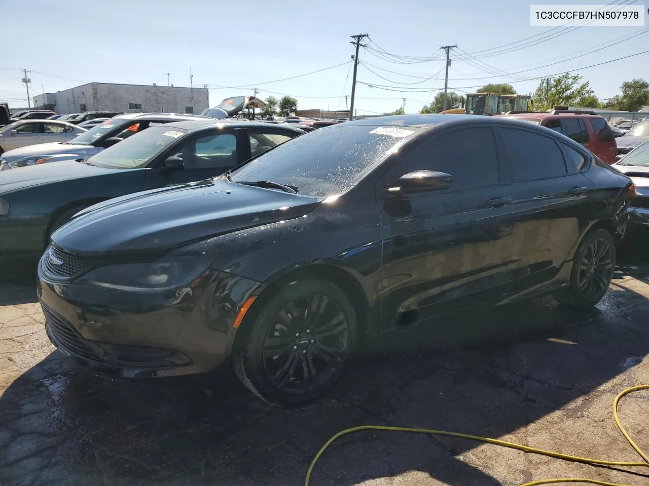 1C3CCCFB7HN507978 2017 Chrysler 200 Lx