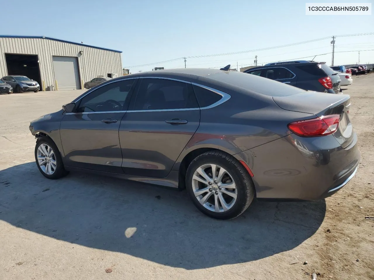 2017 Chrysler 200 Limited VIN: 1C3CCCAB6HN505789 Lot: 75058104