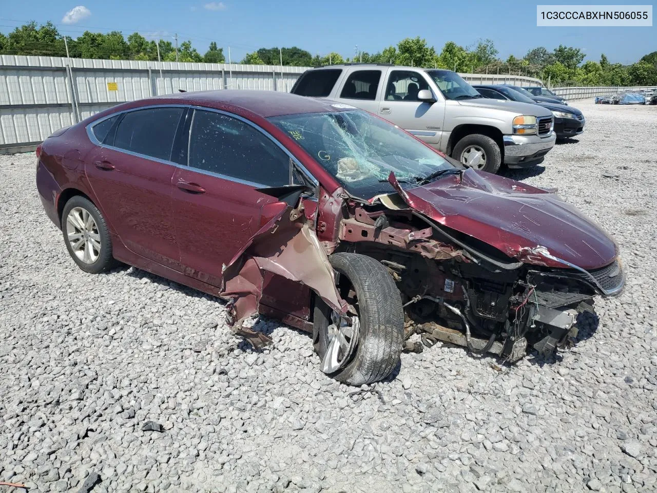 1C3CCCABXHN506055 2017 Chrysler 200 Limited