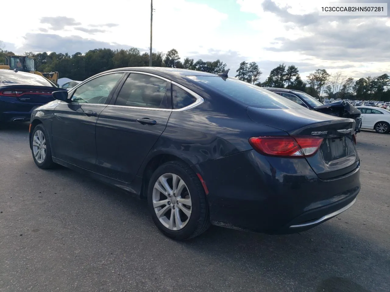 2017 Chrysler 200 Limited VIN: 1C3CCCAB2HN507281 Lot: 76113314