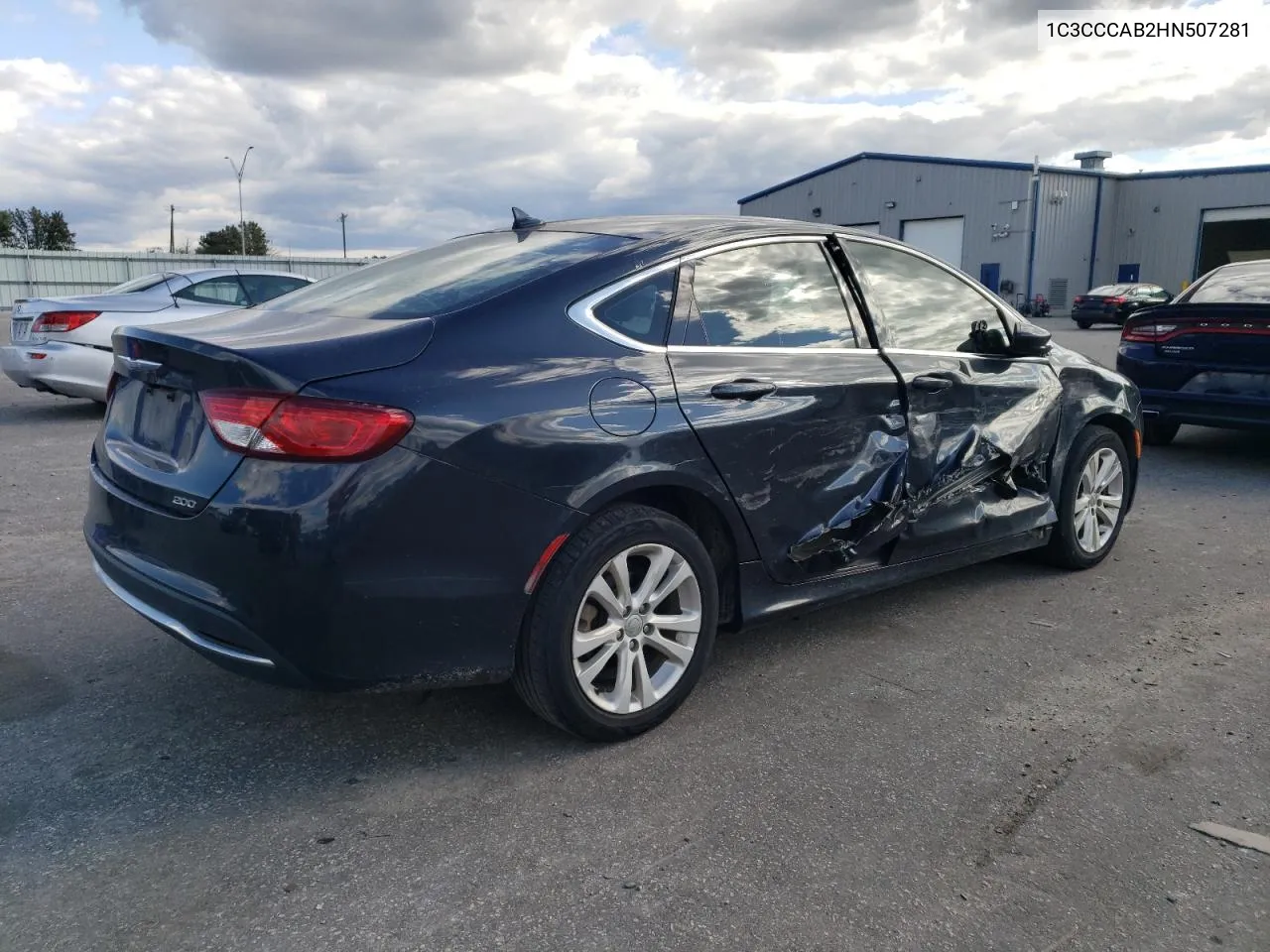 2017 Chrysler 200 Limited VIN: 1C3CCCAB2HN507281 Lot: 76113314