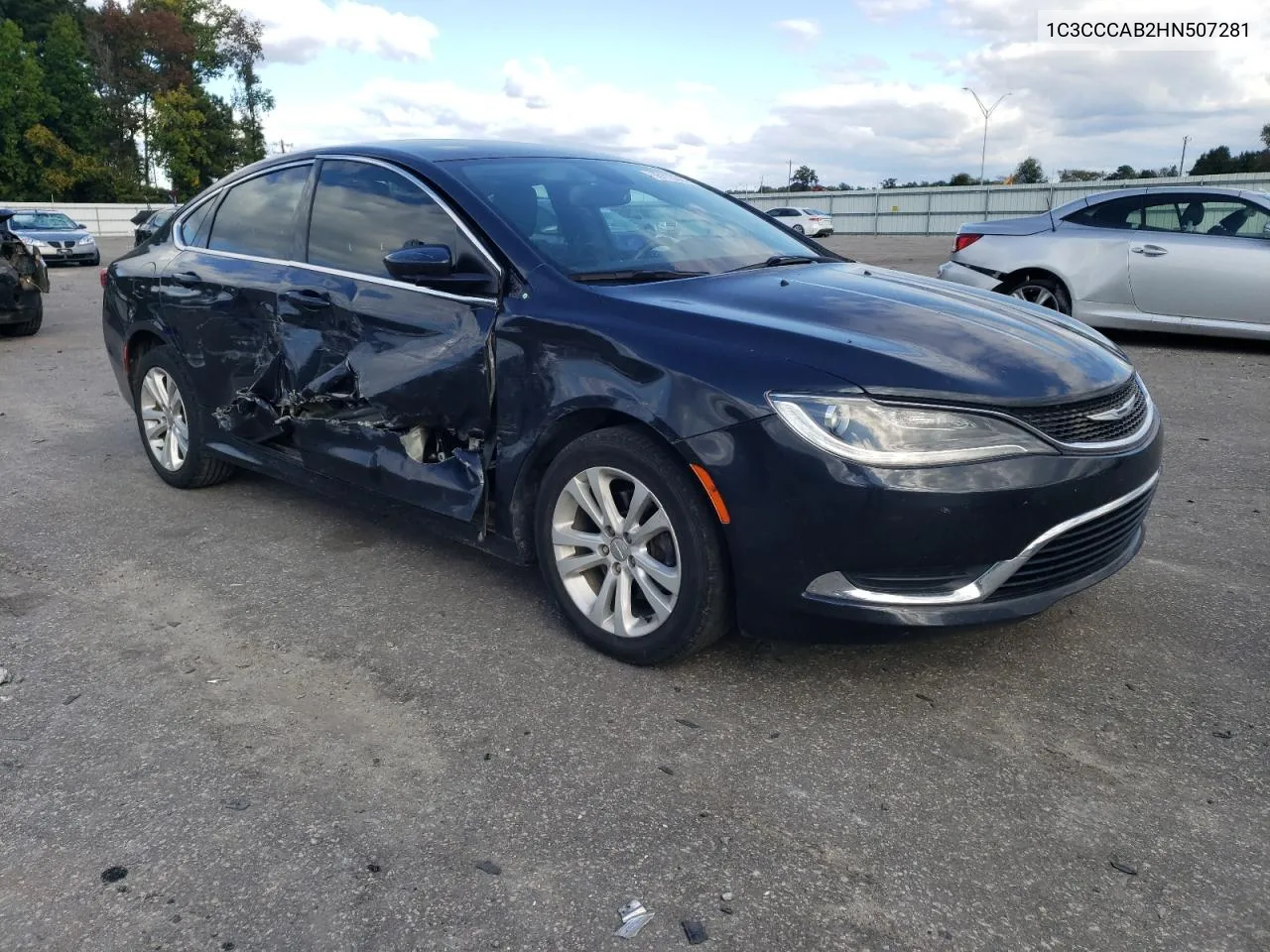 2017 Chrysler 200 Limited VIN: 1C3CCCAB2HN507281 Lot: 76113314