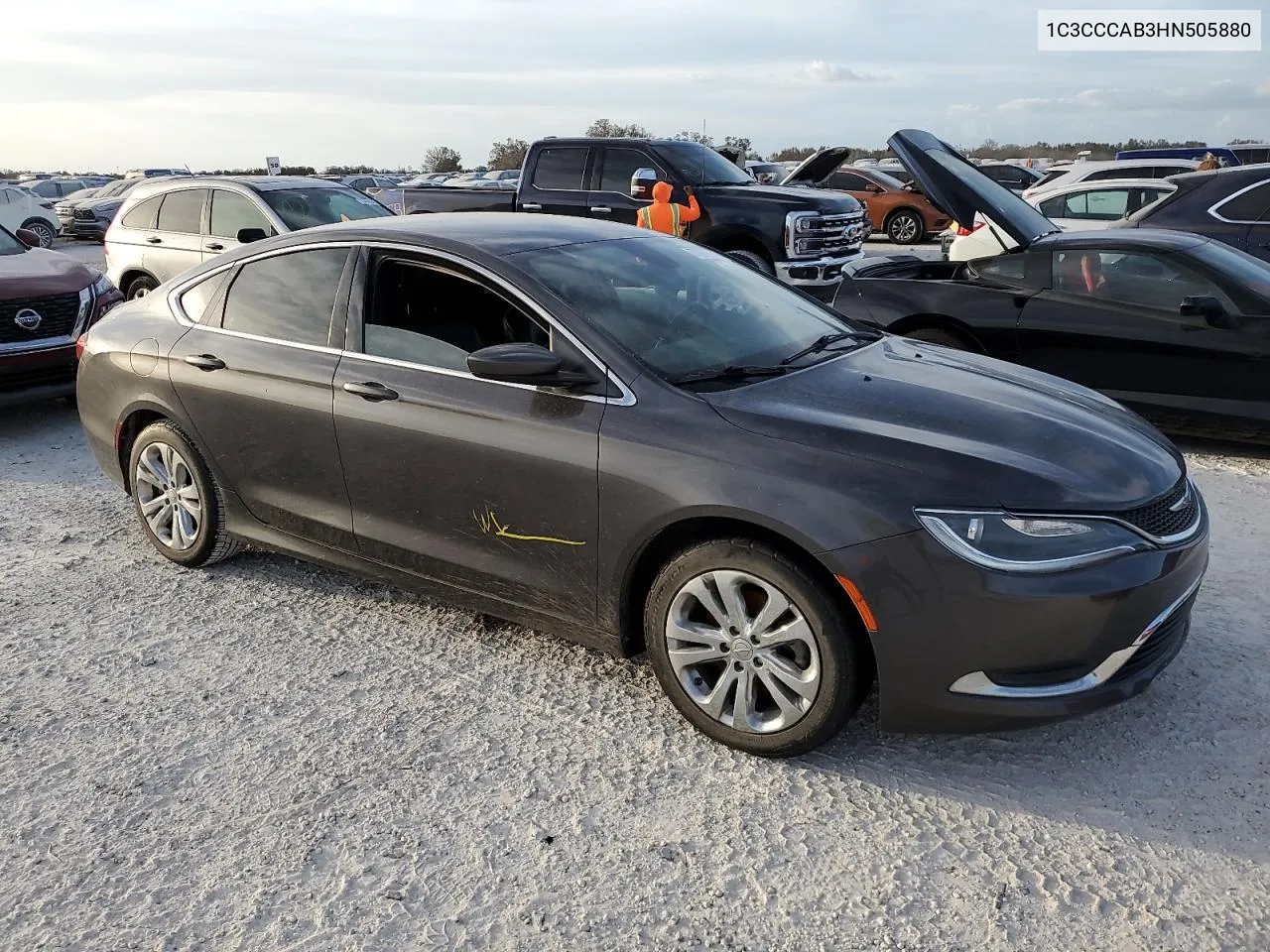 2017 Chrysler 200 Limited VIN: 1C3CCCAB3HN505880 Lot: 77059544