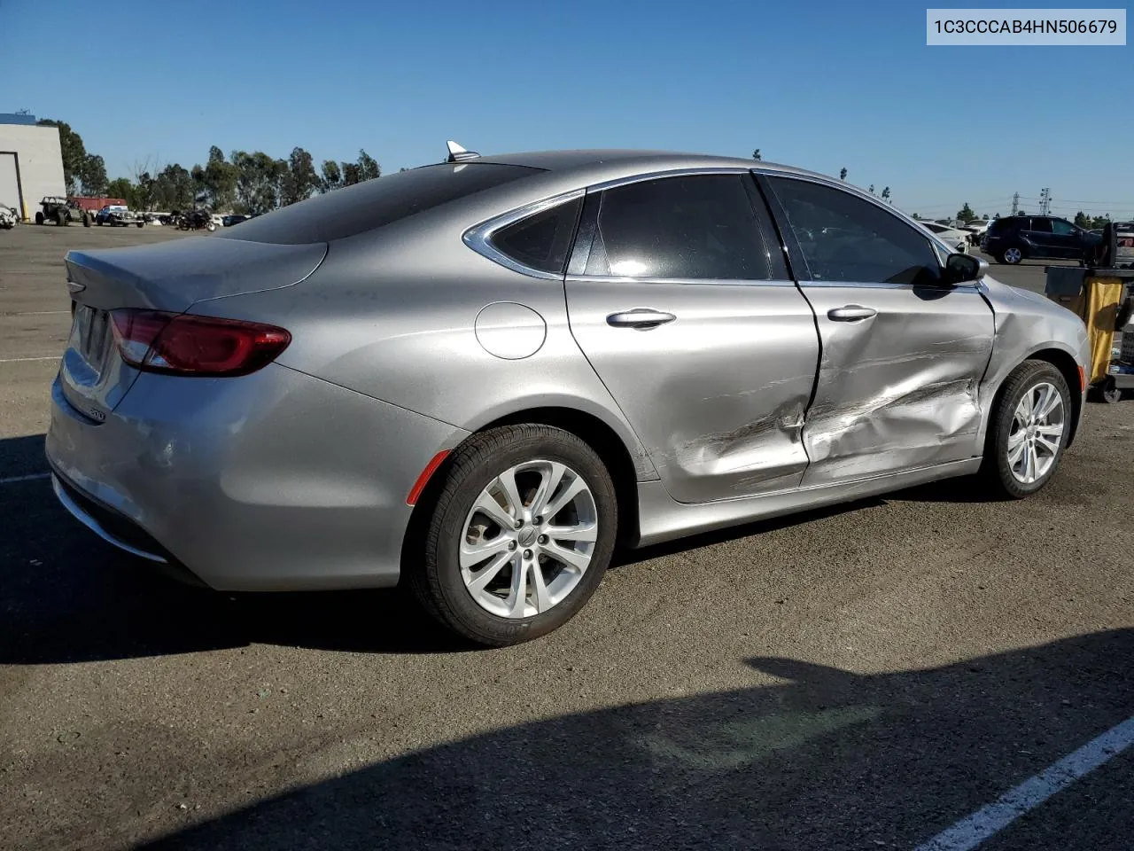 2017 Chrysler 200 Limited VIN: 1C3CCCAB4HN506679 Lot: 77176764