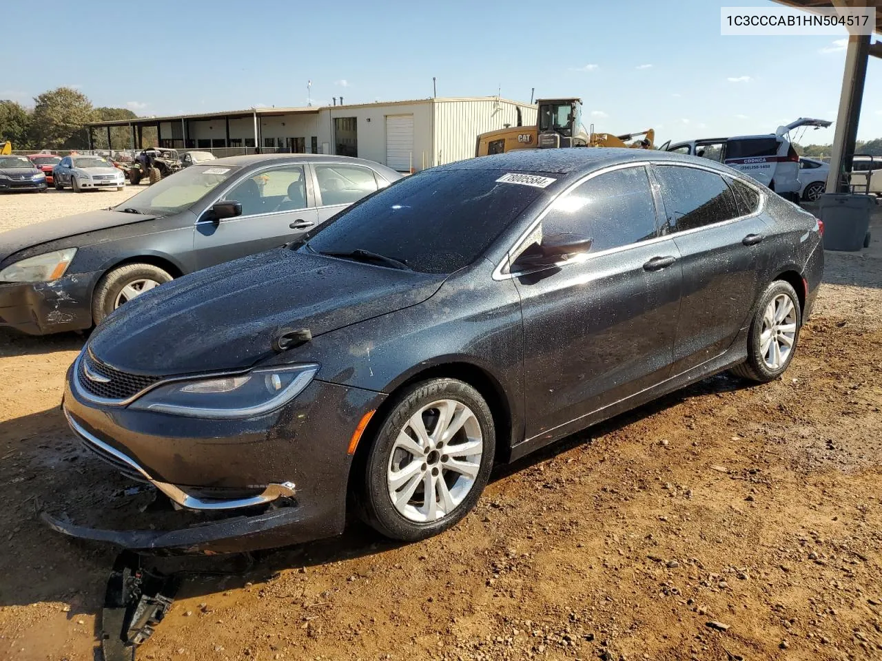 2017 Chrysler 200 Limited VIN: 1C3CCCAB1HN504517 Lot: 78005584