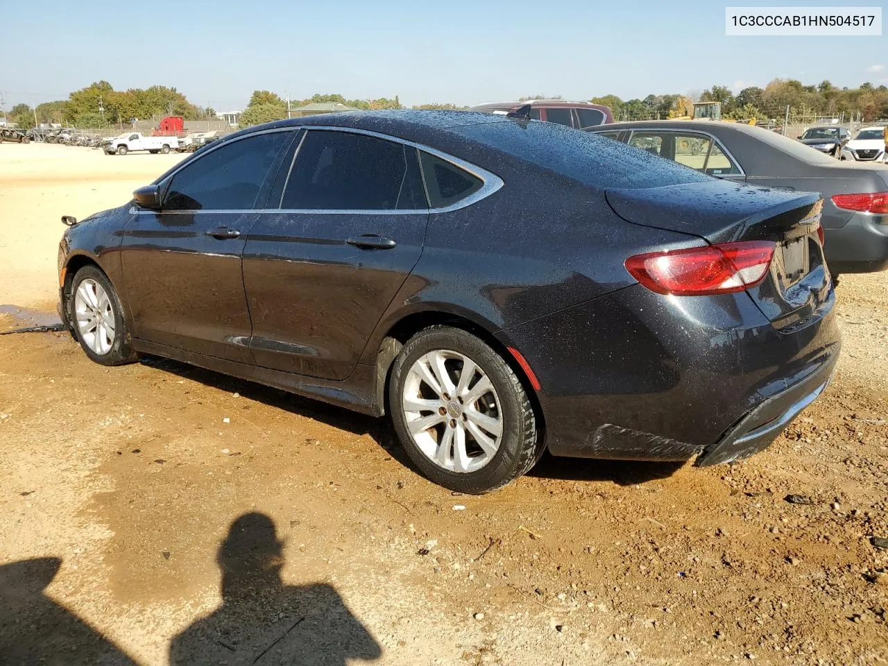 2017 Chrysler 200 Limited VIN: 1C3CCCAB1HN504517 Lot: 78005584