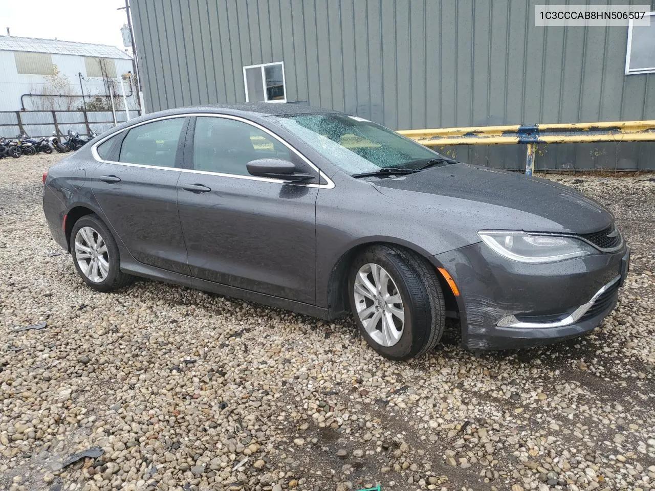 2017 Chrysler 200 Limited VIN: 1C3CCCAB8HN506507 Lot: 79333344