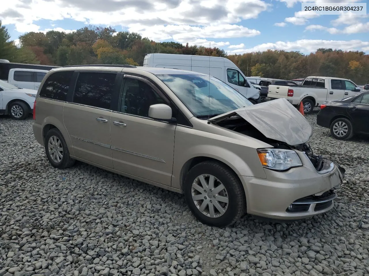 2016 Chrysler Town & Country Touring VIN: 2C4RC1BG6GR304237 Lot: 76401494