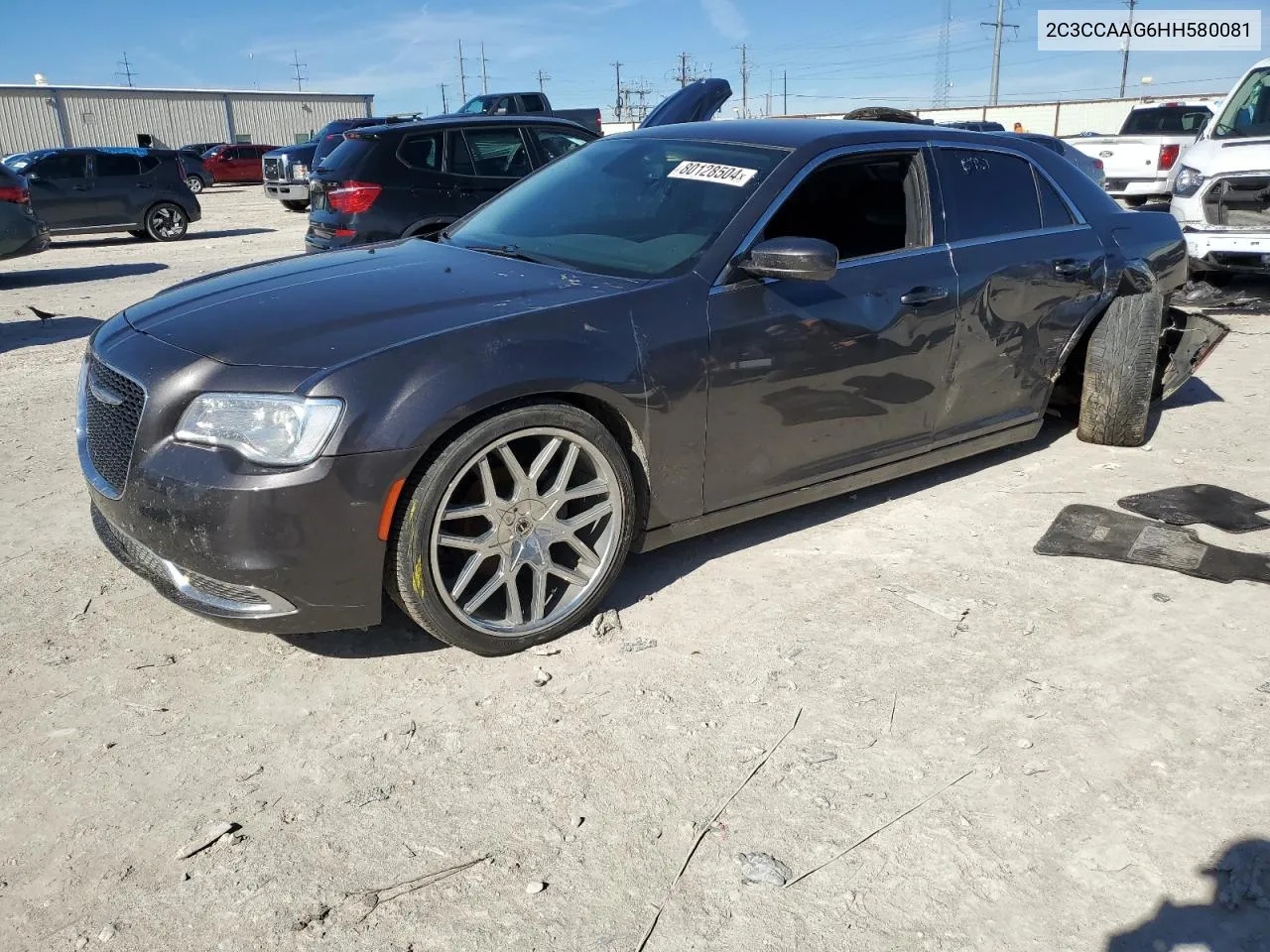 2017 Chrysler 300 Limited VIN: 2C3CCAAG6HH580081 Lot: 80128504