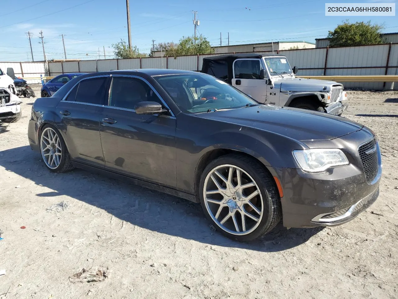 2017 Chrysler 300 Limited VIN: 2C3CCAAG6HH580081 Lot: 80128504