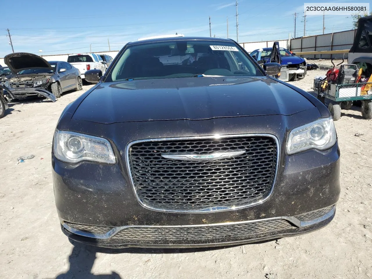 2017 Chrysler 300 Limited VIN: 2C3CCAAG6HH580081 Lot: 80128504