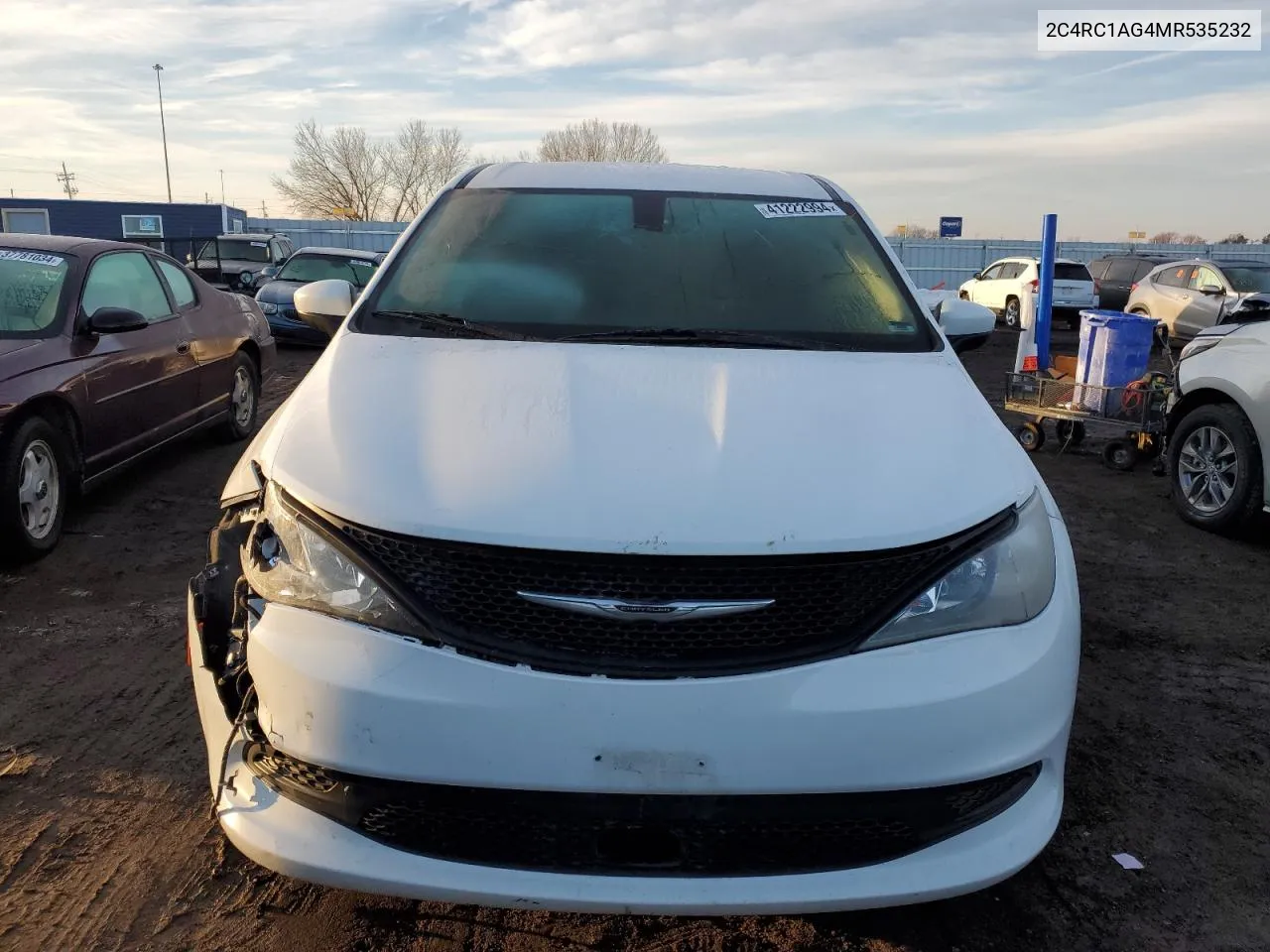 2021 Chrysler Voyager L VIN: 2C4RC1AG4MR535232 Lot: 41222994