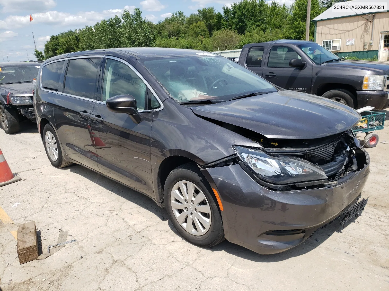 2021 Chrysler Voyager L VIN: 2C4RC1AGXMR567831 Lot: 64081114