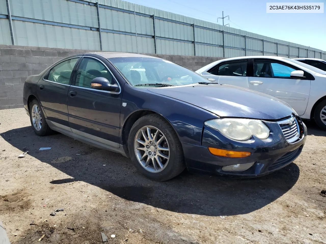 2003 Chrysler 300M Special VIN: 2C3AE76K43H535179 Lot: 69718684