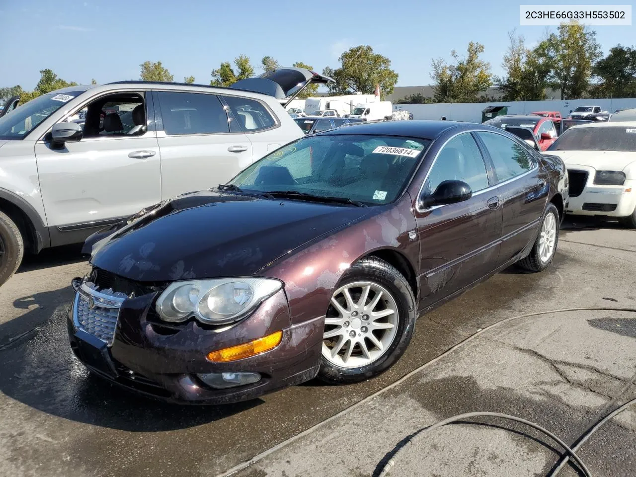 2003 Chrysler 300M VIN: 2C3HE66G33H553502 Lot: 72036814