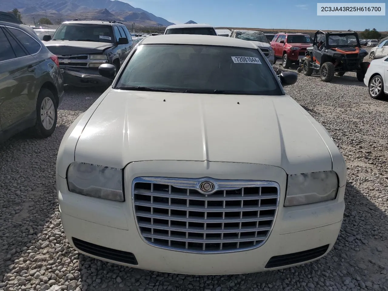 2005 Chrysler 300 VIN: 2C3JA43R25H616700 Lot: 72081044