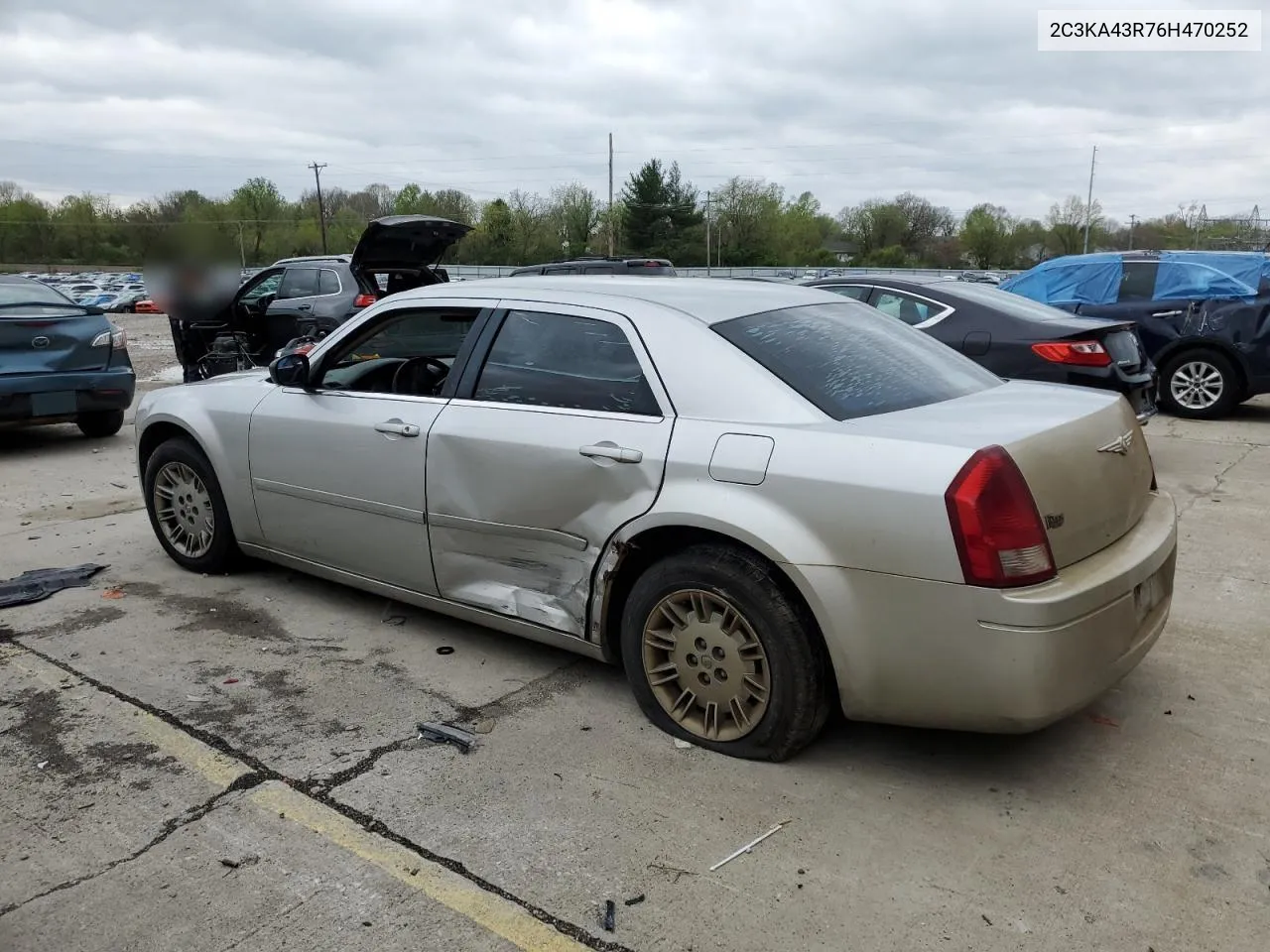 2006 Chrysler 300 VIN: 2C3KA43R76H470252 Lot: 50362514