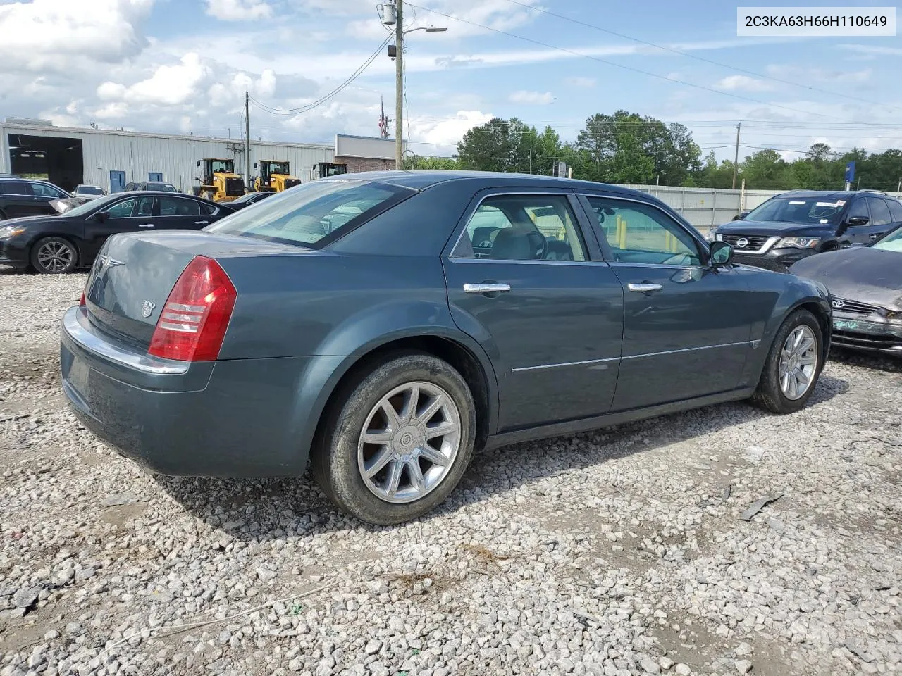 2006 Chrysler 300C VIN: 2C3KA63H66H110649 Lot: 54938624