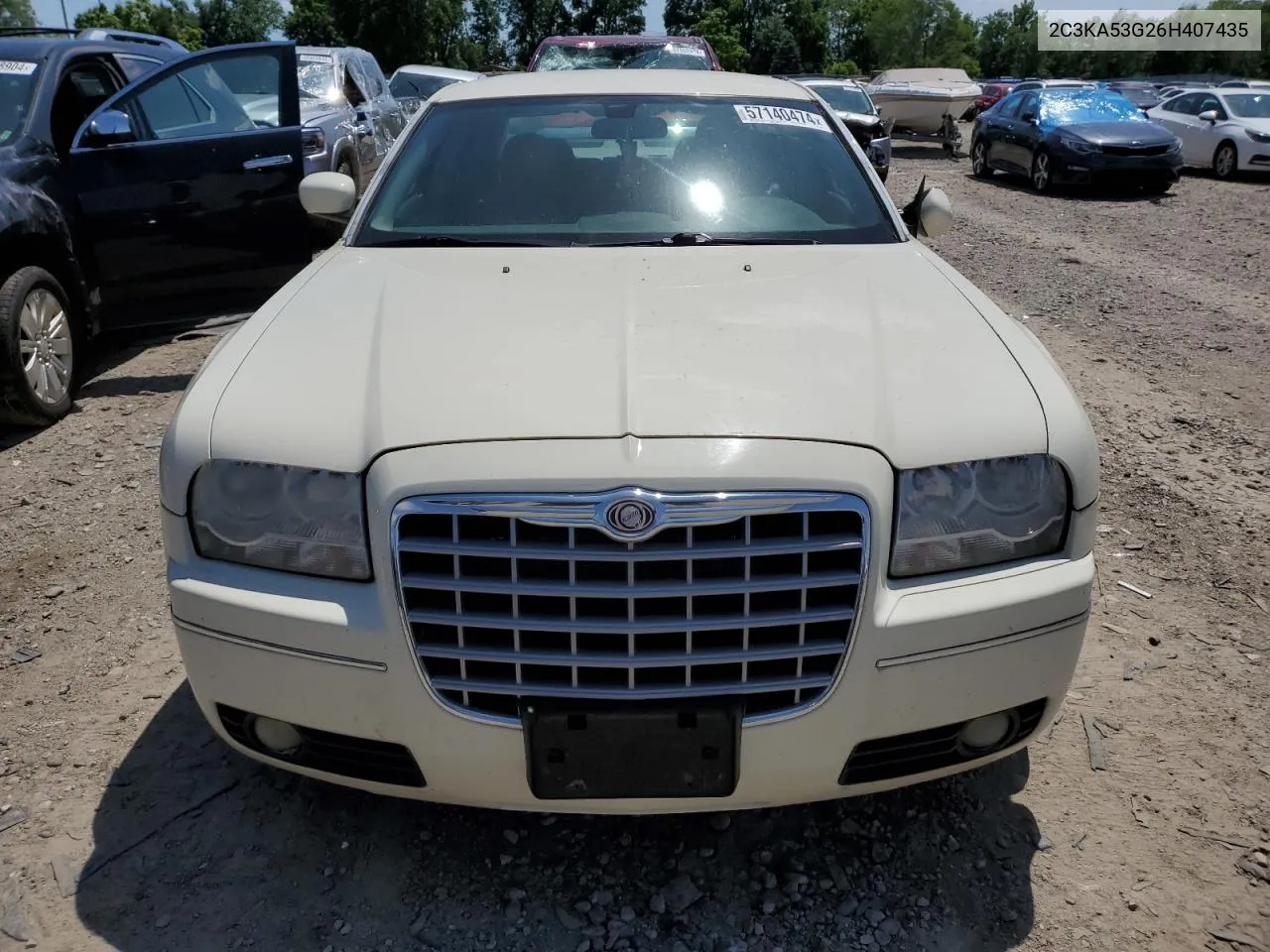 2006 Chrysler 300 Touring VIN: 2C3KA53G26H407435 Lot: 57140474