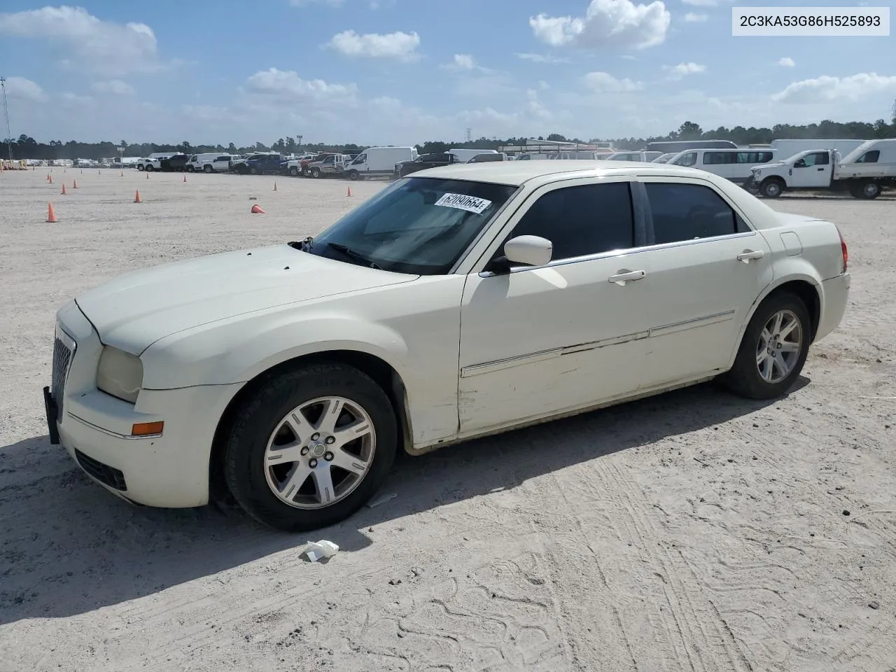 2006 Chrysler 300 Touring VIN: 2C3KA53G86H525893 Lot: 62090664