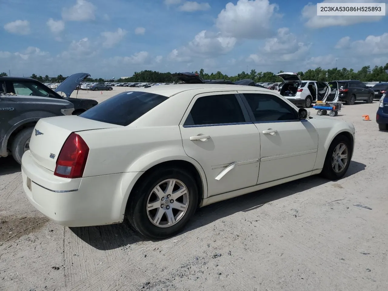 2006 Chrysler 300 Touring VIN: 2C3KA53G86H525893 Lot: 62090664