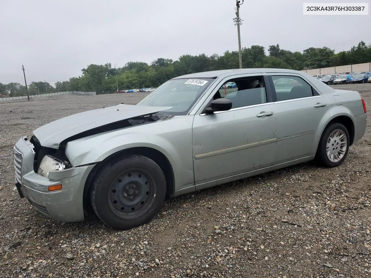 2006 Chrysler 300 VIN: 2C3KA43R76H303387 Lot: 67879764