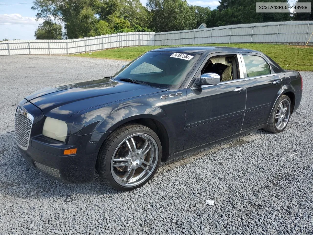 2006 Chrysler 300 VIN: 2C3LA43R66H448988 Lot: 70180554