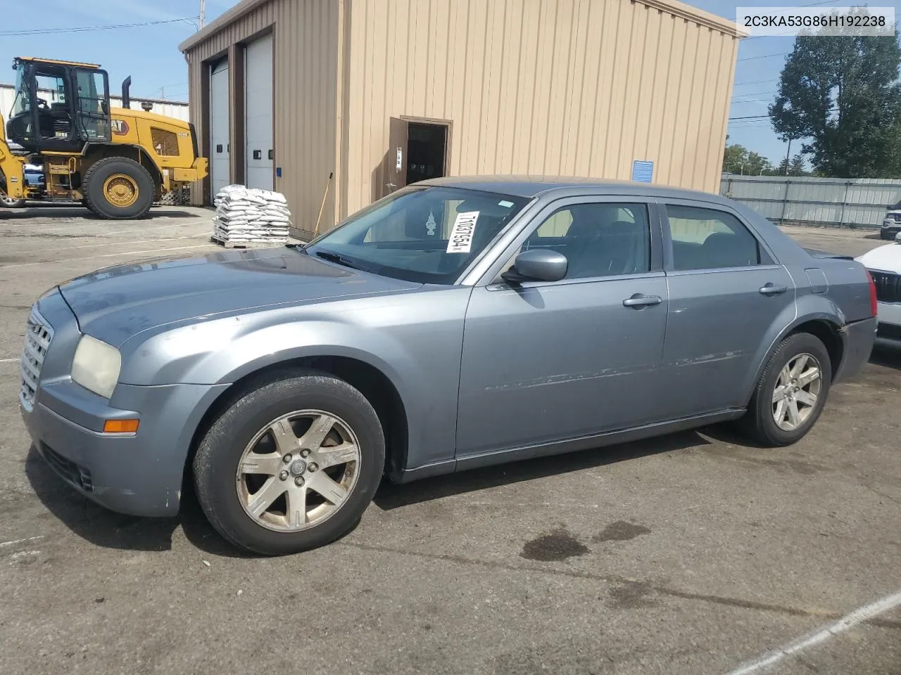 2006 Chrysler 300 Touring VIN: 2C3KA53G86H192238 Lot: 71037954