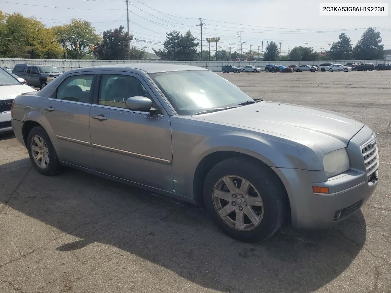 2006 Chrysler 300 Touring VIN: 2C3KA53G86H192238 Lot: 71037954