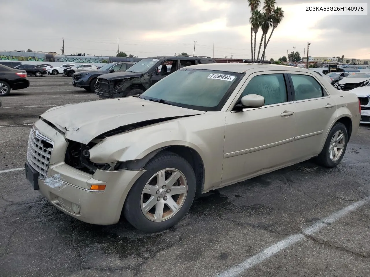 2006 Chrysler 300 Touring VIN: 2C3KA53G26H140975 Lot: 71396694