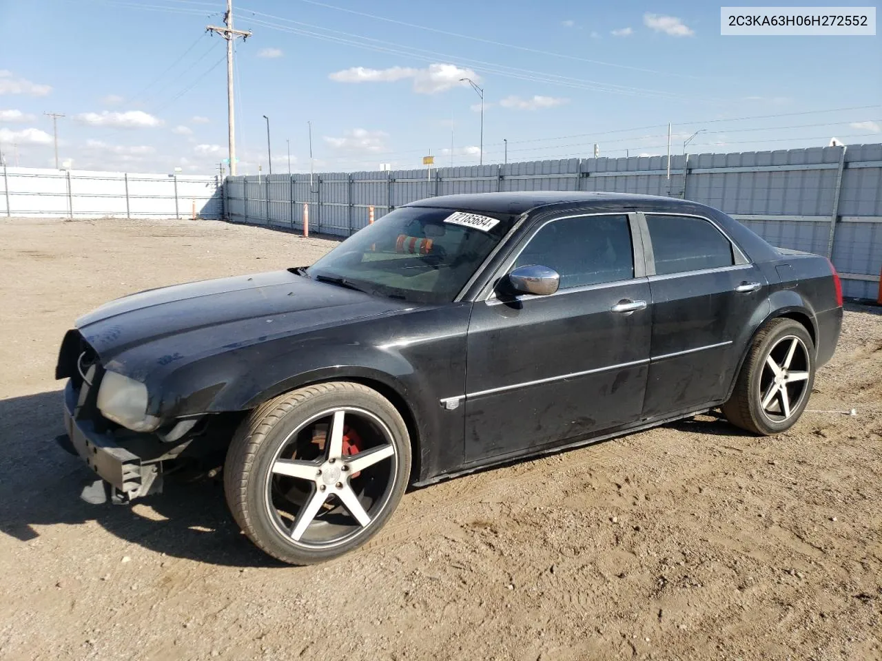 2006 Chrysler 300C VIN: 2C3KA63H06H272552 Lot: 72185684