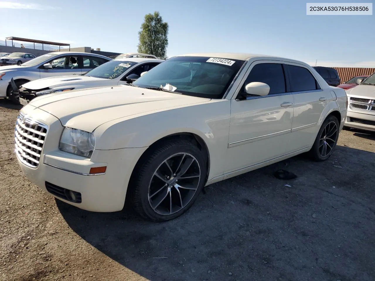 2006 Chrysler 300 Touring VIN: 2C3KA53G76H538506 Lot: 72734224