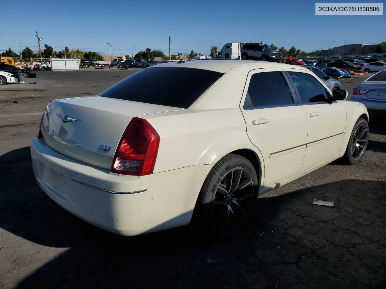 2006 Chrysler 300 Touring VIN: 2C3KA53G76H538506 Lot: 72734224