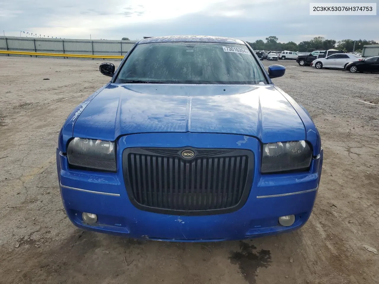 2006 Chrysler 300 Touring VIN: 2C3KK53G76H374753 Lot: 73016394