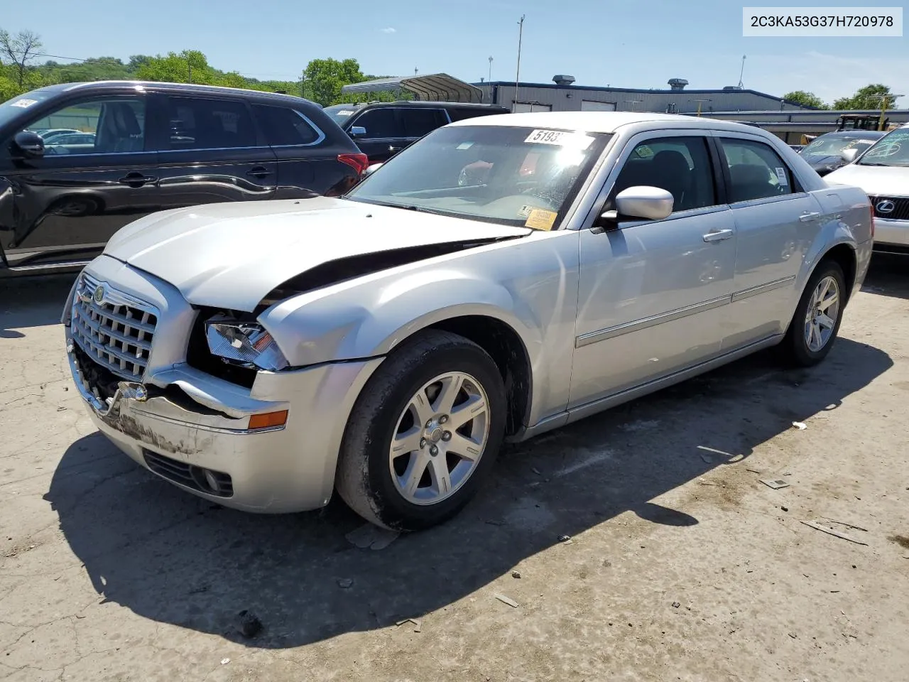 2007 Chrysler 300 Touring VIN: 2C3KA53G37H720978 Lot: 51937993