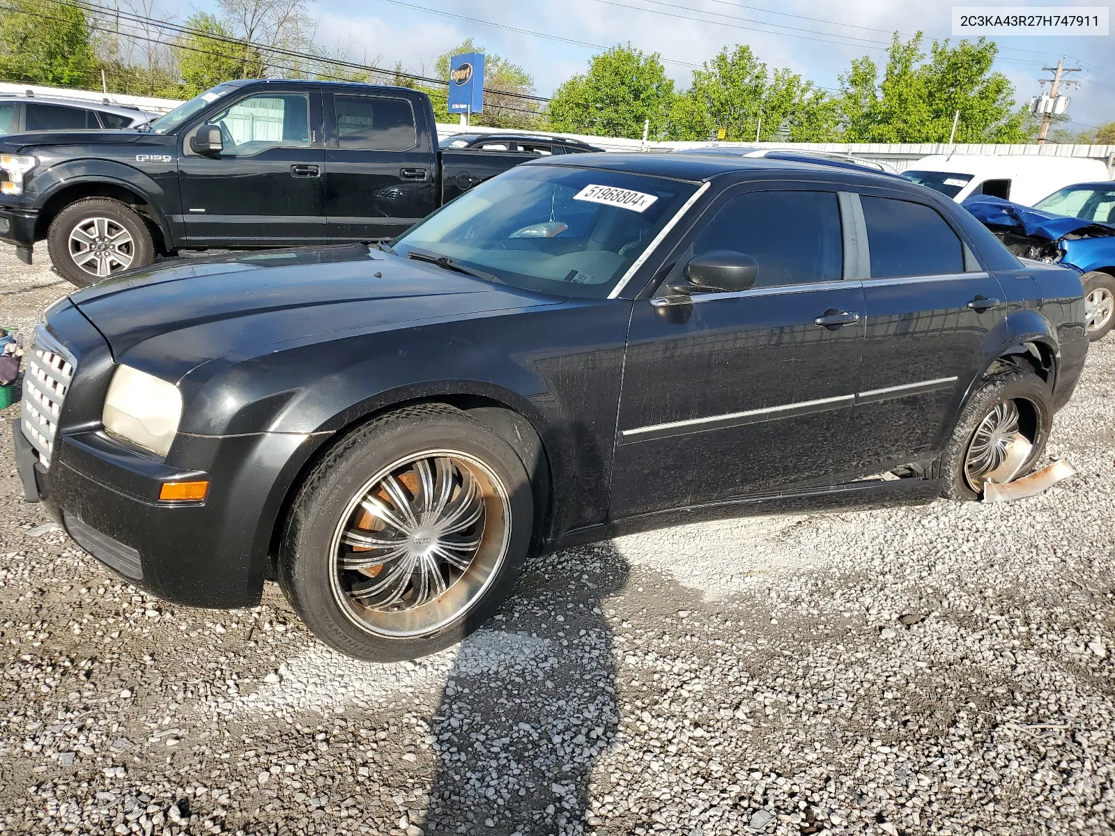 2007 Chrysler 300 VIN: 2C3KA43R27H747911 Lot: 51968804