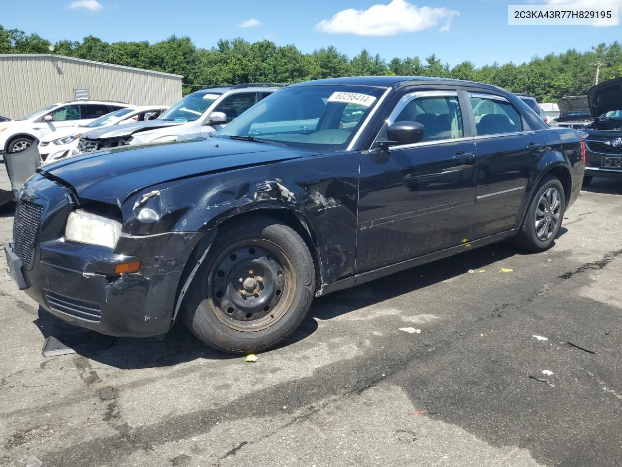 2007 Chrysler 300 VIN: 2C3KA43R77H829195 Lot: 60295414