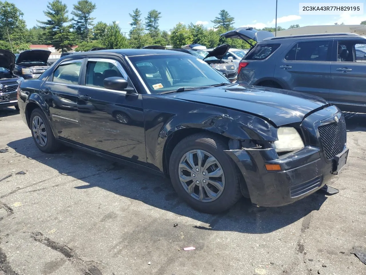 2007 Chrysler 300 VIN: 2C3KA43R77H829195 Lot: 60295414