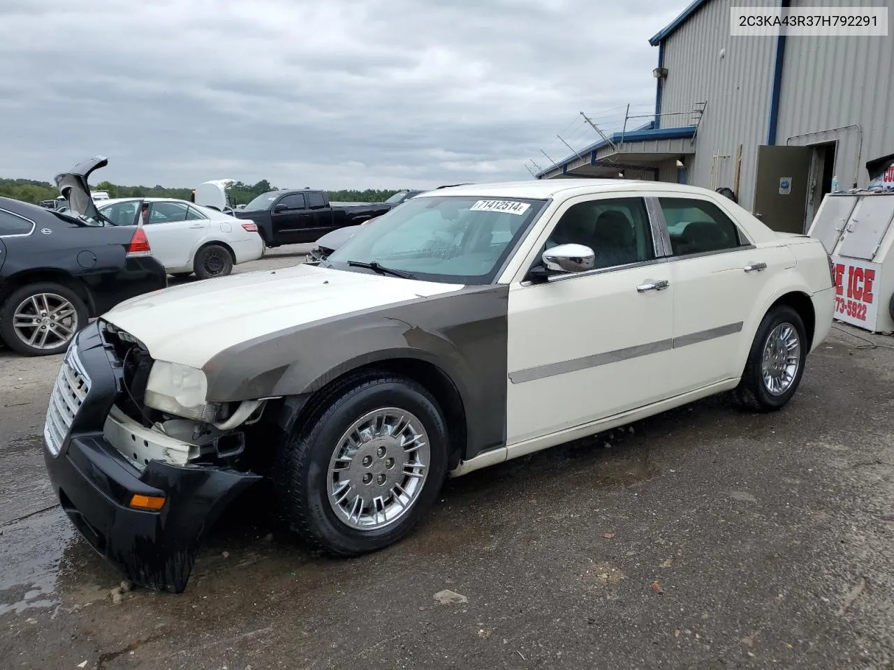 2007 Chrysler 300 VIN: 2C3KA43R37H792291 Lot: 71412514