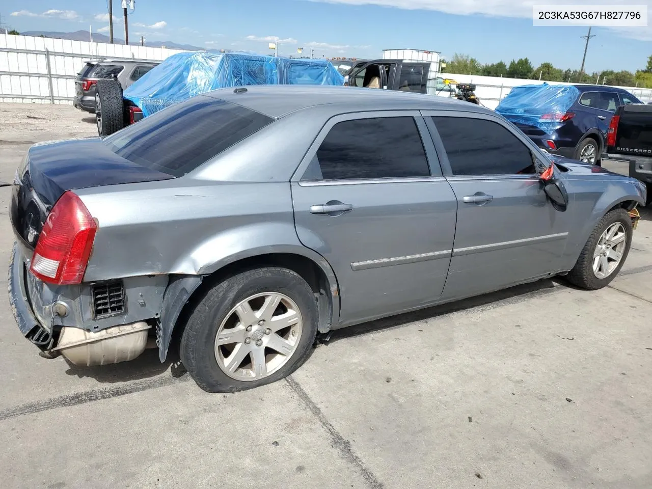 2007 Chrysler 300 Touring VIN: 2C3KA53G67H827796 Lot: 71590594