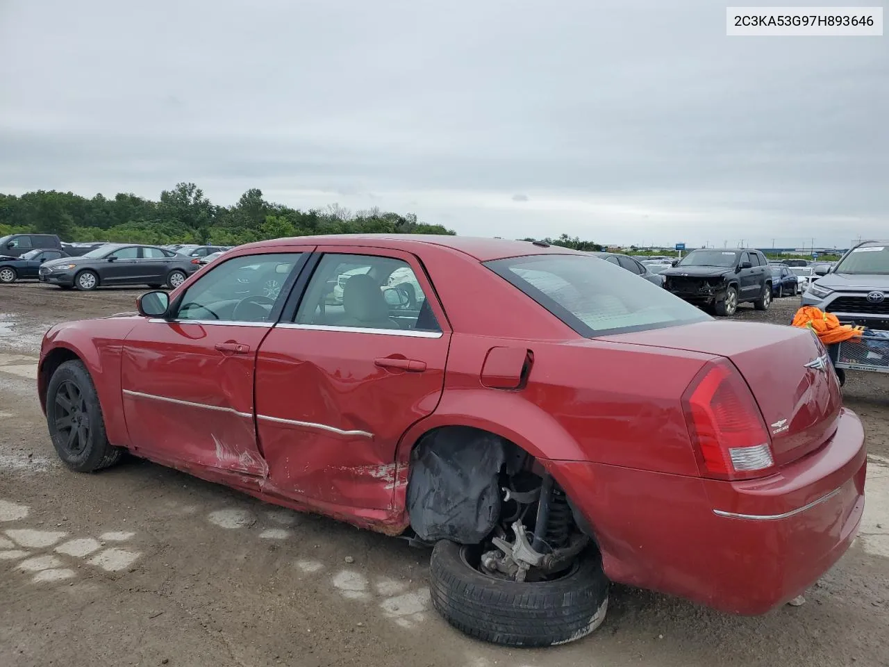 2007 Chrysler 300 Touring VIN: 2C3KA53G97H893646 Lot: 74356374