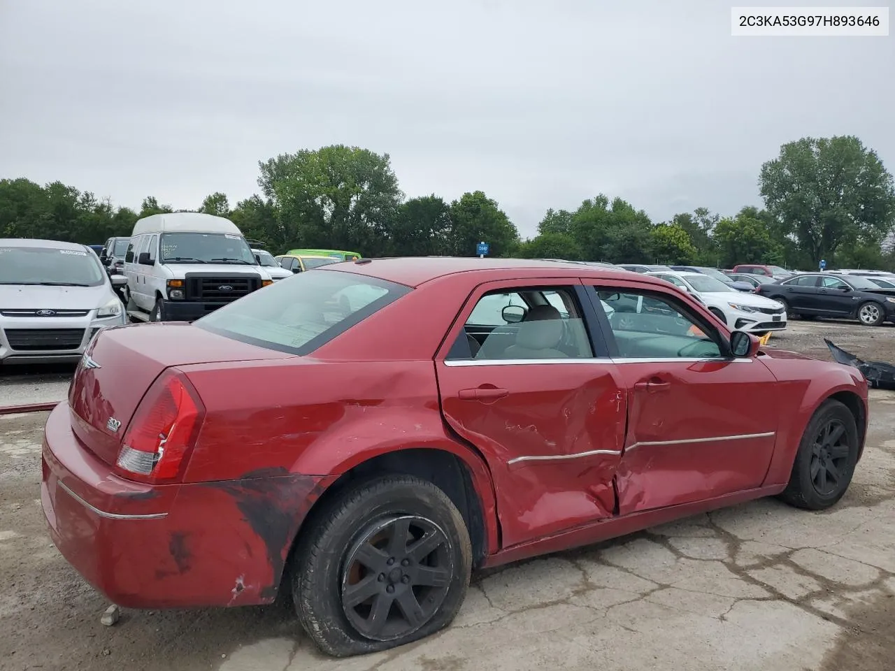 2007 Chrysler 300 Touring VIN: 2C3KA53G97H893646 Lot: 74356374